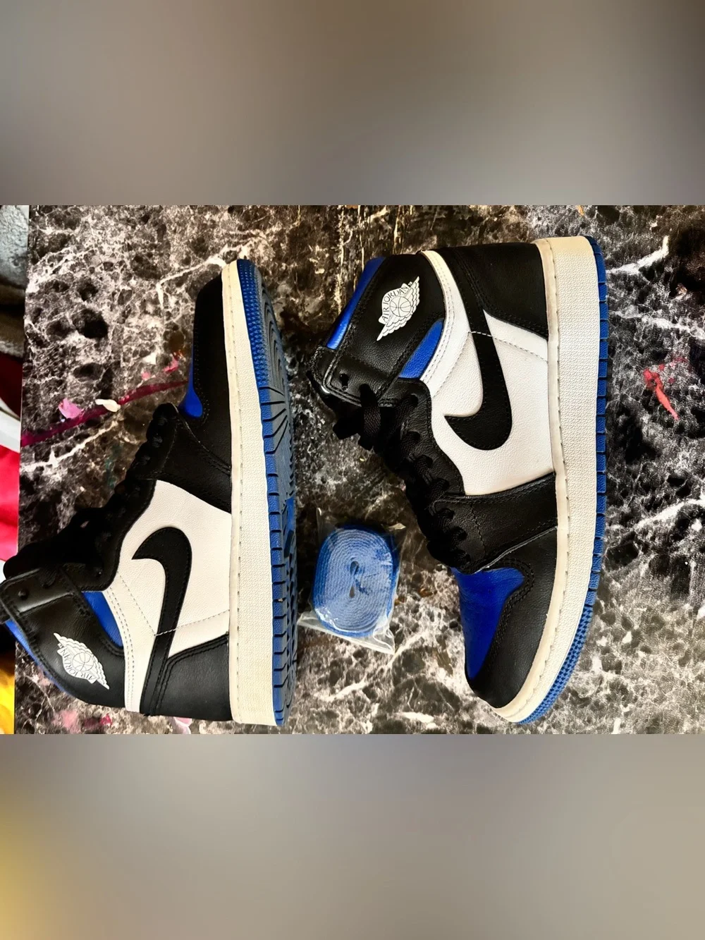 Air Jordan 1 Retro High OG GS 'Royal Toe'